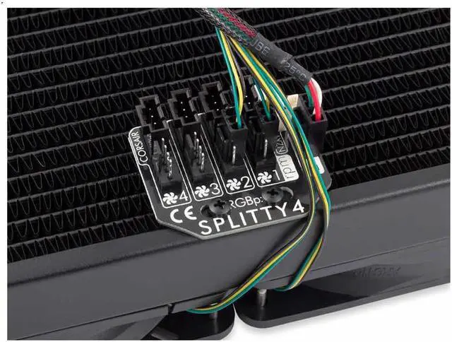 Alt view image 7 of 8 - Aquacomputer RGBpx Splitty4 (53267)