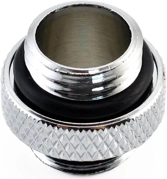 Alt view image 3 of 7 - XSPC G1/4" 5mm Male to Male Fitting, Chrome