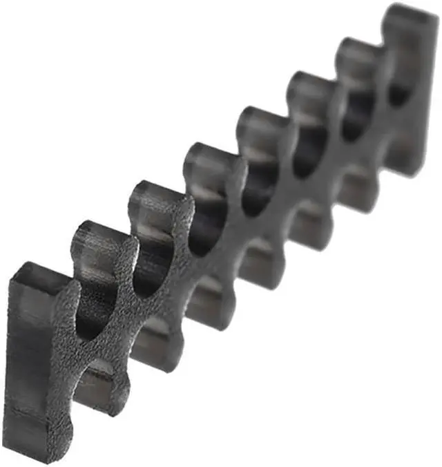 Alt view image 6 of 8 - Alphacool Eiskamm X14 - 3mm Black - 4 pcs (24755)