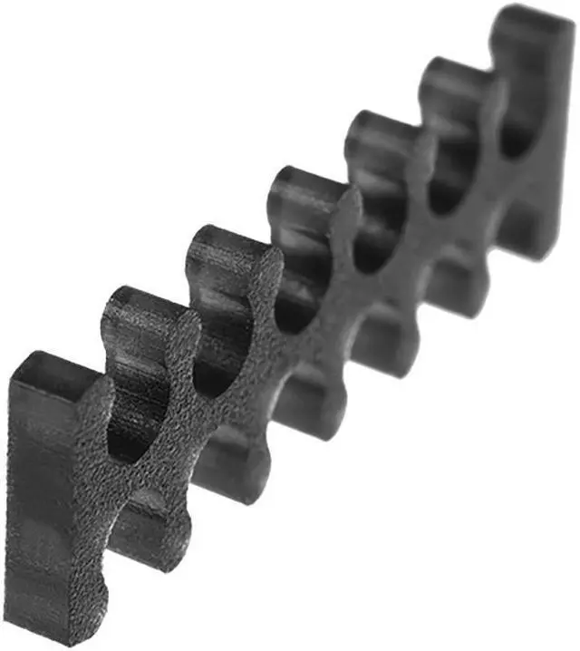 Alt view image 6 of 8 - Alphacool Eiskamm X12 - 3mm Black- 4 pcs (24754)