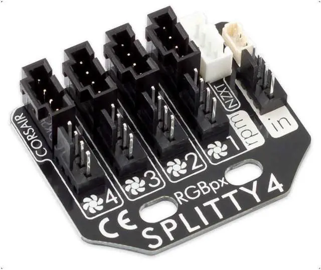 Alt view image 5 of 8 - Aquacomputer RGBpx Splitty4 (53267)