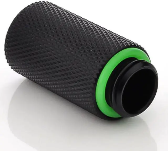 Alt view image 2 of 7 - Bitspower G1/4" Male to Female Extender Fitting, 30mm, Matte Black