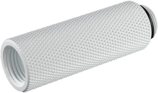 Main image of Bitspower G1/4" Male to Female Extender Fitting, 50mm, Deluxe White