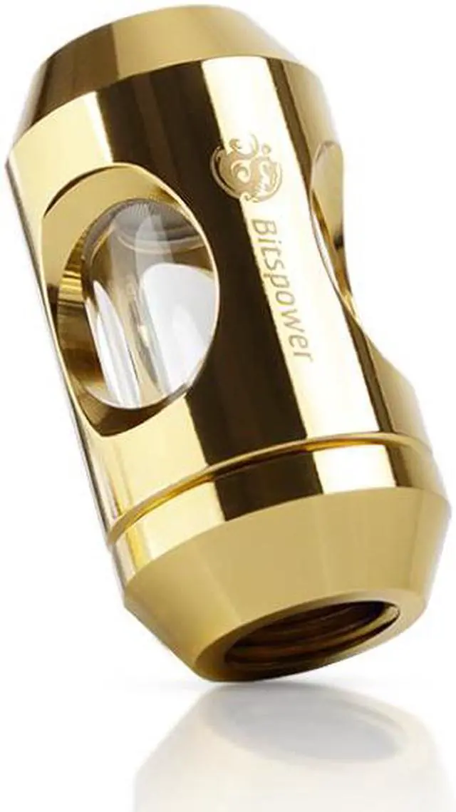 Alt view image 2 of 10 - Bitspower G1/4" In-Line Filter, True Brass