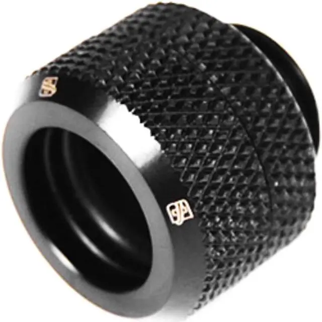 Alt view image 2 of 4 - Barrow G1/4" to 14mm Hard Tubing Compression Fitting, Black, 4-pack