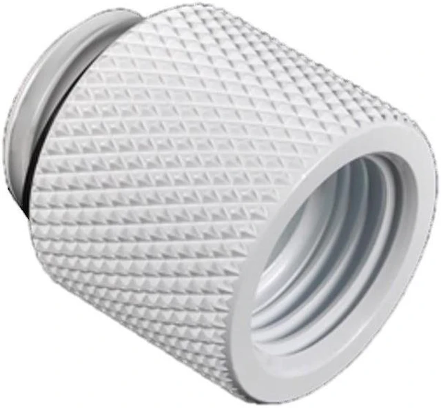 Main image of Bitspower G1/4" Male to Female Extender Fitting, 15mm, Deluxe White