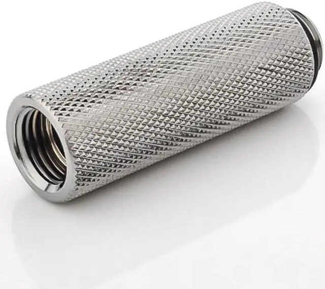 Alt view image 5 of 7 - Bitspower G1/4" Male to Female Extender Fitting, 50mm, Black Sparkle