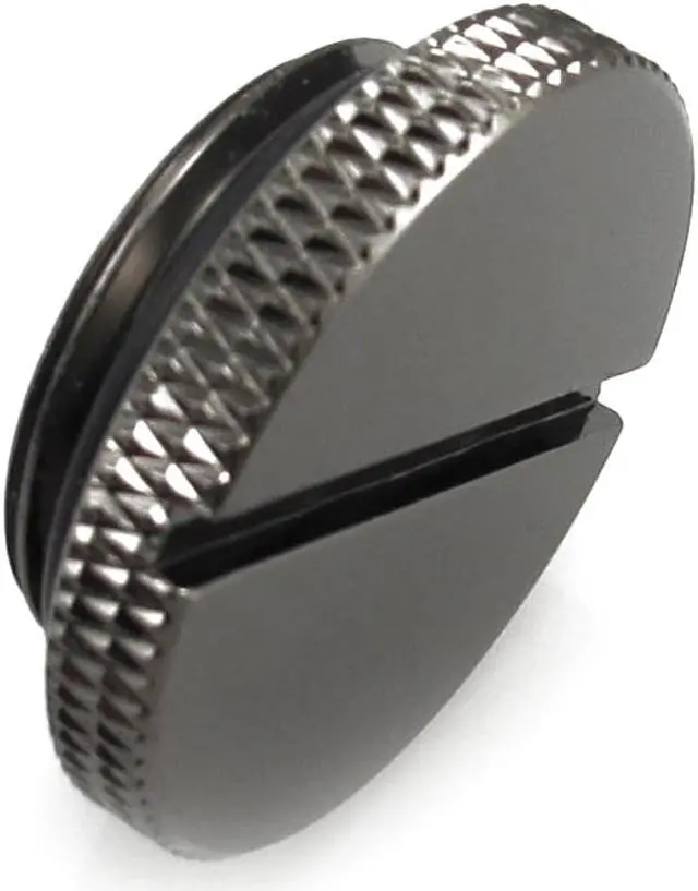 Alt view image 4 of 7 - XSPC M20 Fillcap (Black Chrome)