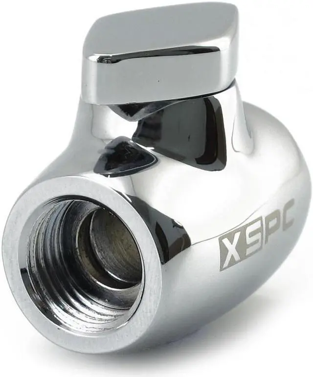 Alt view image 7 of 8 - XSPC Ball Valve G1/4 (Chrome)"