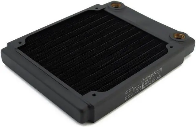 Alt view image 8 of 15 - XSPC TX120 Ultra Thin Radiator, 120mm x 1, Single Fan, Black