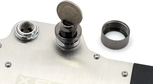Alt view image 6 of 8 - XSPC G1/4" to 1/2" ID, 3/4" OD Compression Fitting V2 for Soft Tubing, Chrome, 8-pack