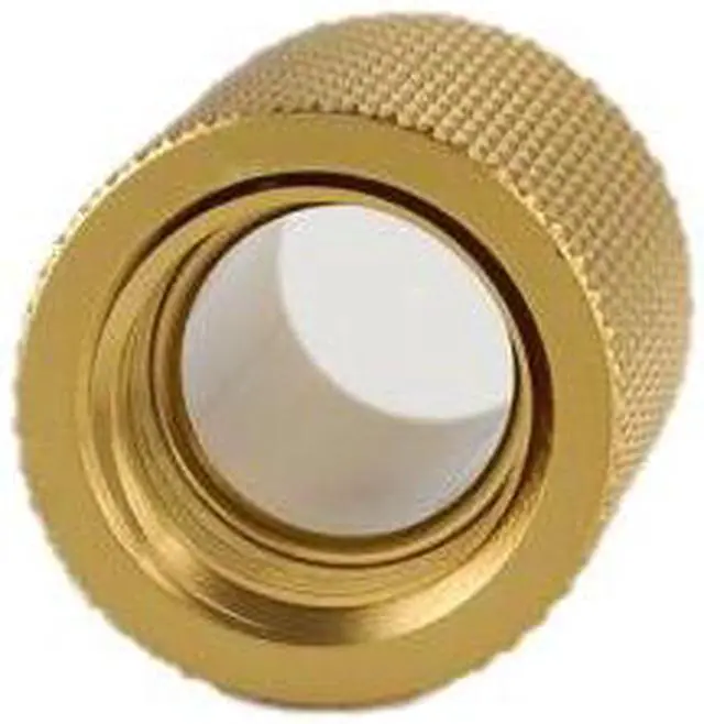 Alt view image 3 of 6 - Bitspower G1/4" Male to Female Extender Fitting, 20mm, True Brass