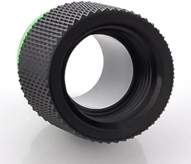 Alt view image 8 of 9 - Bitspower G1/4" Male to Female Extender Fitting, 15mm, Matte Black