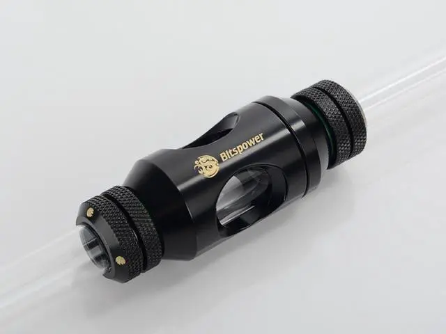 Alt view image 4 of 8 - Bitspower G1/4" In-Line Filter, Matte Black
