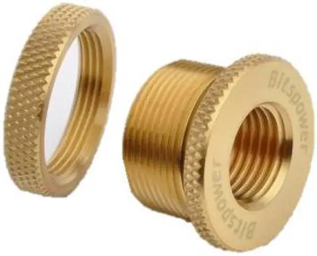 Alt view image 3 of 5 - Bitspower G1/4" CaseTop Water-Fill Set, True Brass
