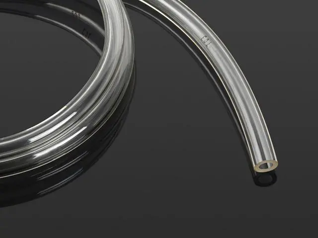 Alt view image 2 of 4 - Bitspower PVC Tubing 1/2" ID, 3/4" OD, 2 Meters Length, Clear