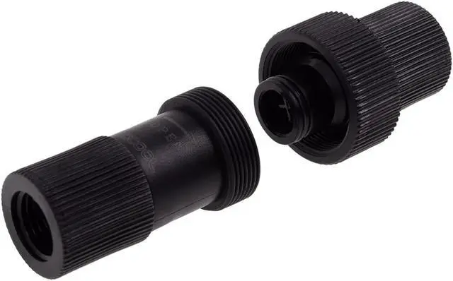 Alt view image 5 of 8 - Alphacool G1/4" HF Quick Release Connector Kit, Black