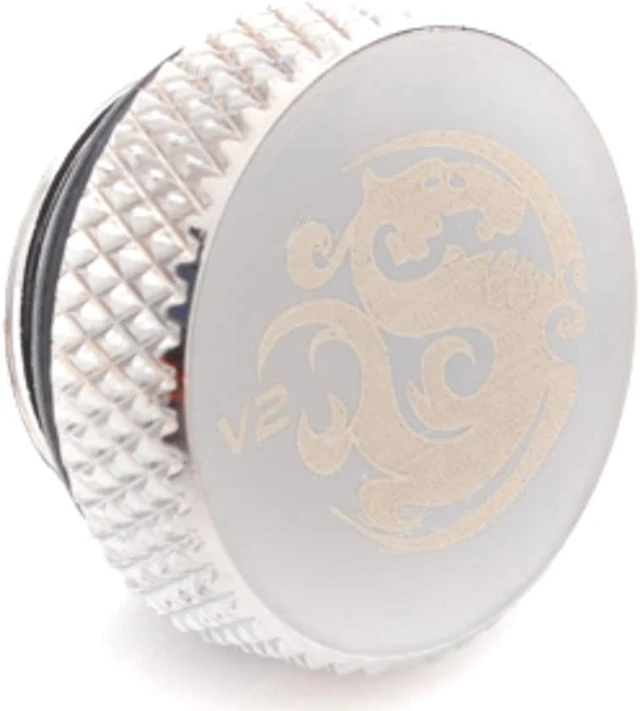 Alt view image 3 of 7 - Bitspower G1/4" Stop Fitting V2, Silver Shining, 4-pack