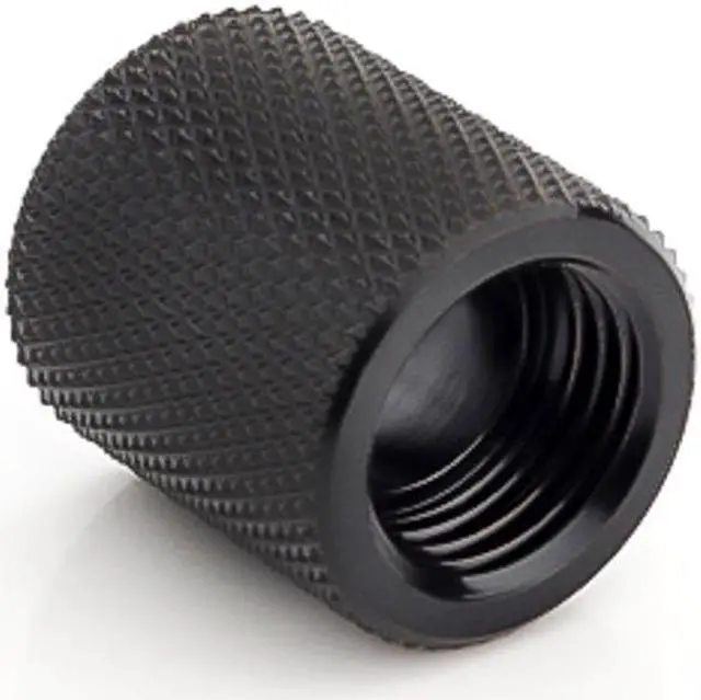 Alt view image 6 of 8 - Bitspower G1/4" Female to Female Extender, 20mm, Matte Black