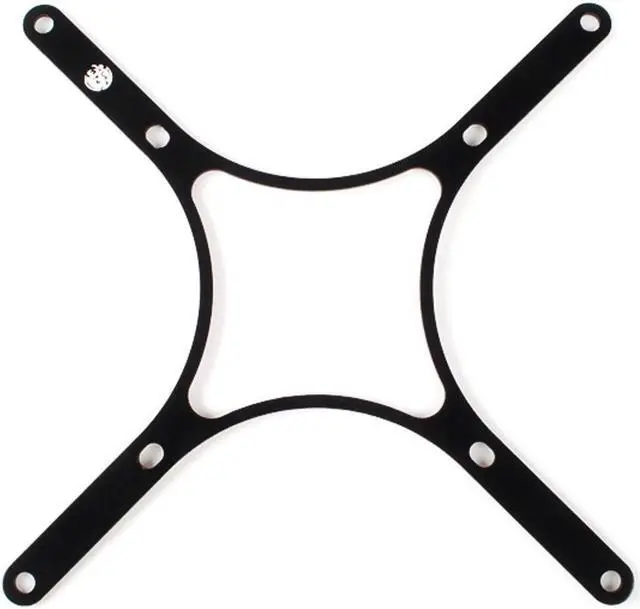 Main image of Bitspower Water Tank Mount Panel (RAD Side) for 140mm Slot, Black