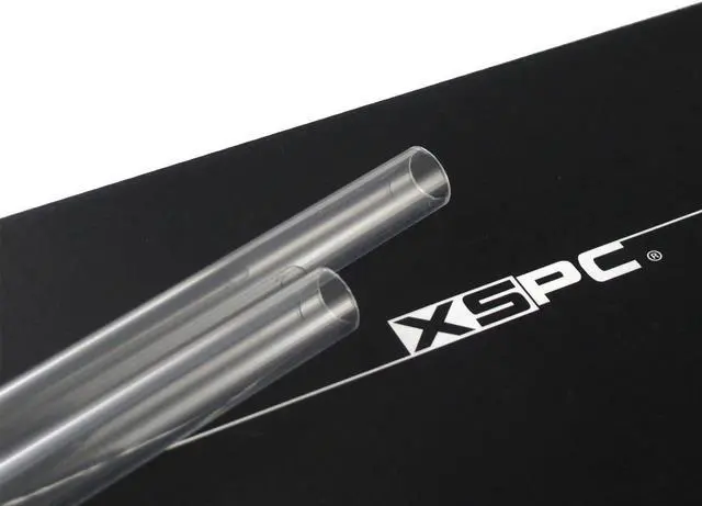 Alt view image 2 of 4 - XSPC PETG Tubing 10mm ID, 14mm OD, 0.5m, Clear, 8-pack