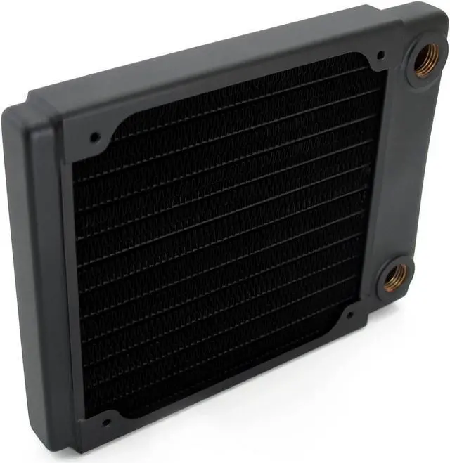 Alt view image 11 of 15 - XSPC TX120 Ultra Thin Radiator, 120mm x 1, Single Fan, Black