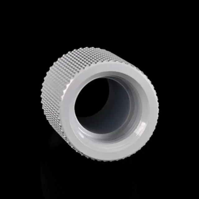 Alt view image 2 of 4 - Bitspower G1/4" Male to Female Extender Fitting, 20mm, Deluxe White