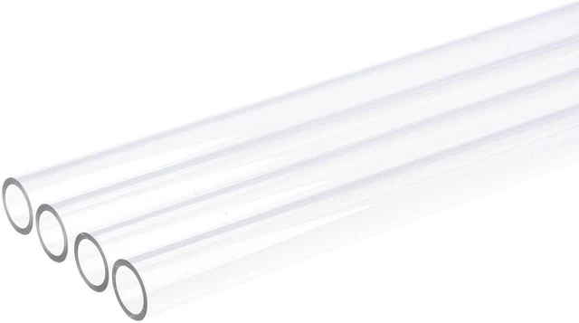 Alt view image 2 of 7 - Alphacool Plexi (Acrylic) HardTube 13mm ID, 16mm OD, 80cm, Clear, 4-pack