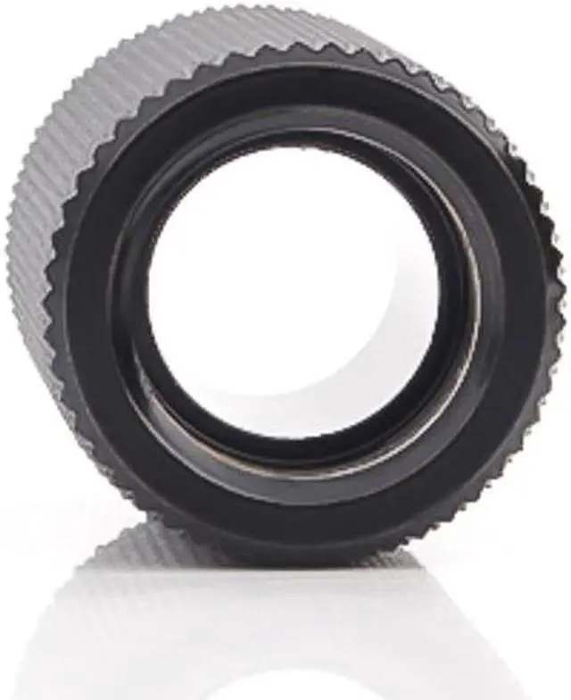 Alt view image 7 of 8 - Bitspower G1/4" Female to Female Extender, 20mm, Matte Black