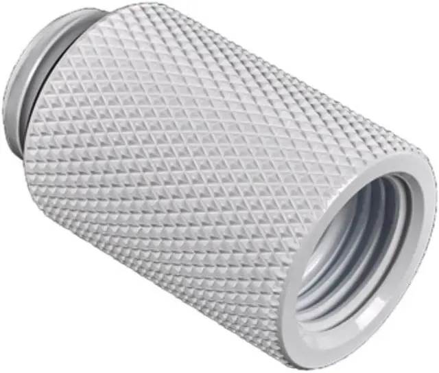 Main image of Bitspower G1/4" Male to Female Extender Fitting, 25mm, Deluxe White