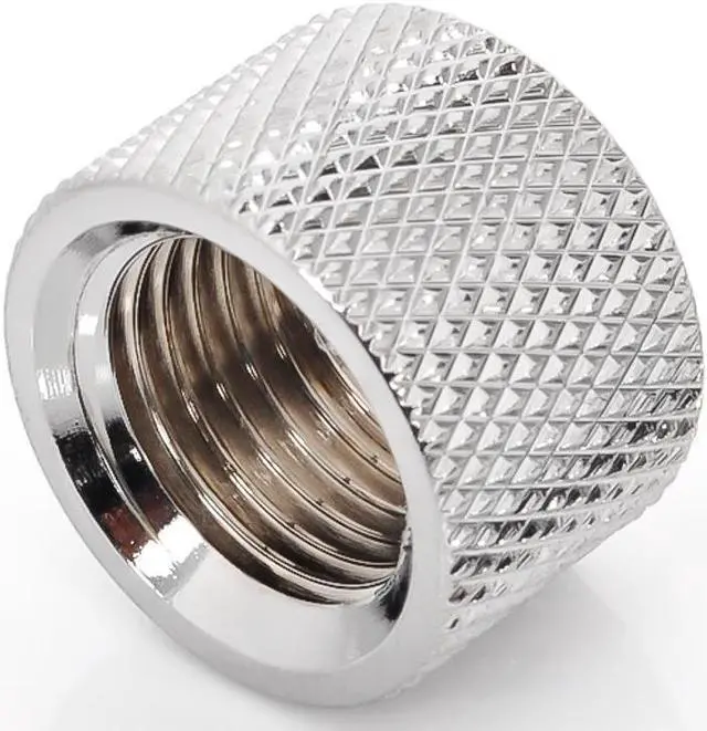 Main image of Bitspower G1/4" Female to Female Multi-Transfer Adapter Fitting, Silver Shining