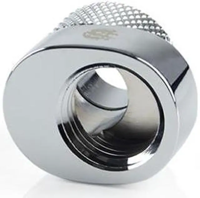 Alt view image 2 of 3 - Bitspower X-cross Offset Fitting, Silver Shining