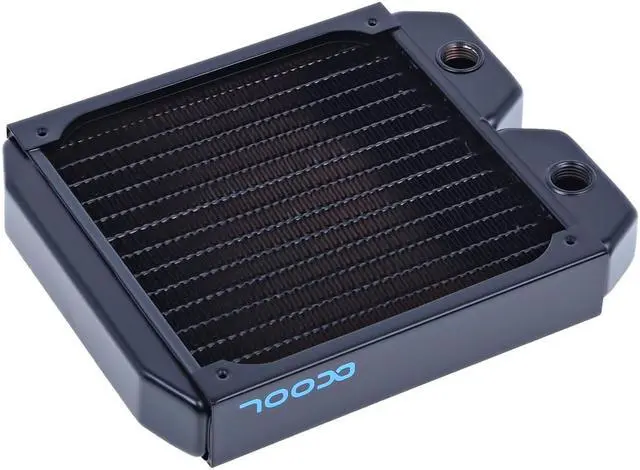 Alt view image 2 of 16 - Alphacool NexXxos ST30 Full Copper Radiator 140, 140mm x 1, Single Fan, Black