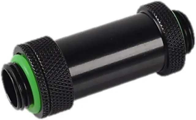 Alt view image 4 of 6 - Bitspower G1/4" Adjustable Aqua Link Pipe (41-69mm), Matte Black