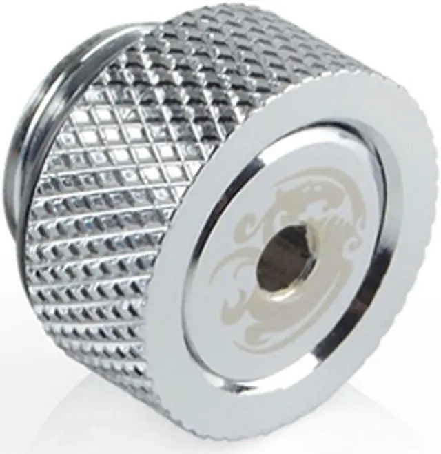 Main image of Bitspower Automatic Air Exhaust Fitting, Silver Shining