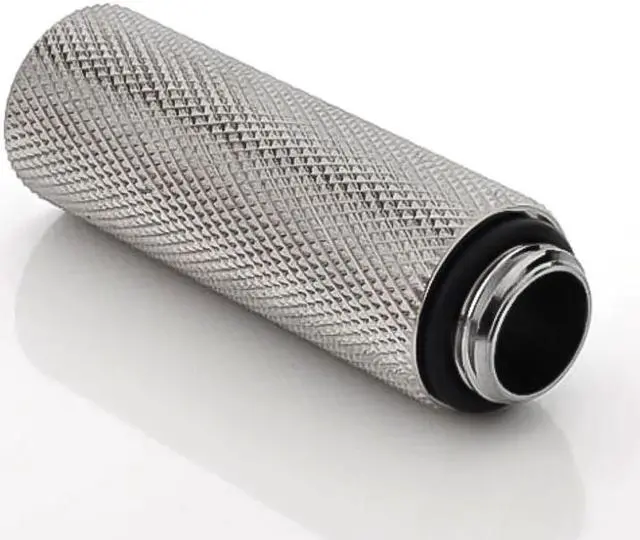 Alt view image 6 of 7 - Bitspower G1/4" Male to Female Extender Fitting, 50mm, Black Sparkle
