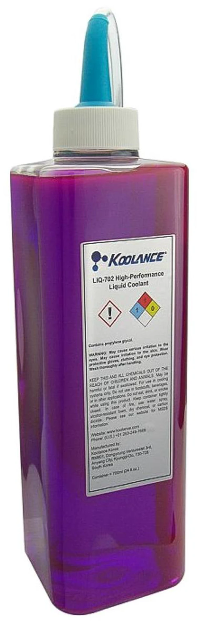 Main image of Koolance High Performance Liquid PC Coolant, 700ml, UV Purple