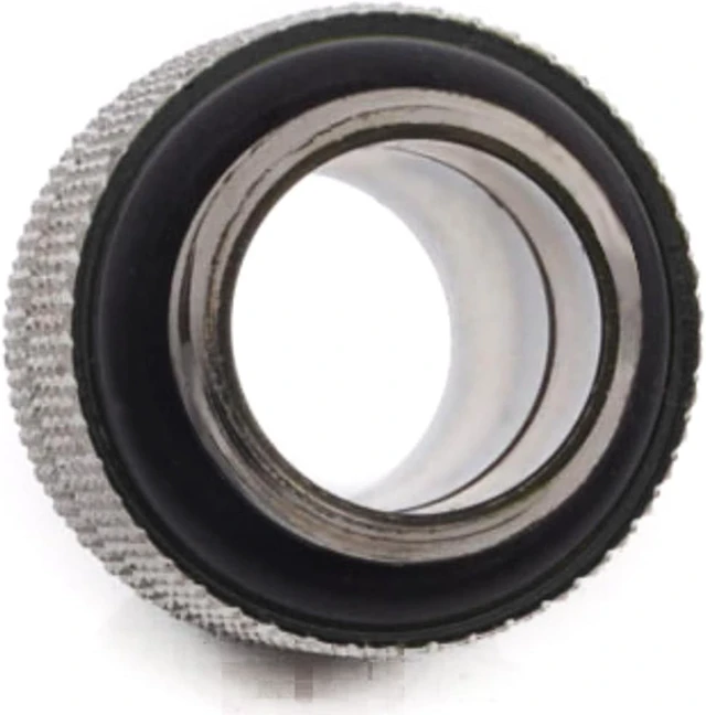 Alt view image 7 of 7 - Bitspower G1/4" Male to Male Extender Fitting (14mm), Rotary, Black Sparkle