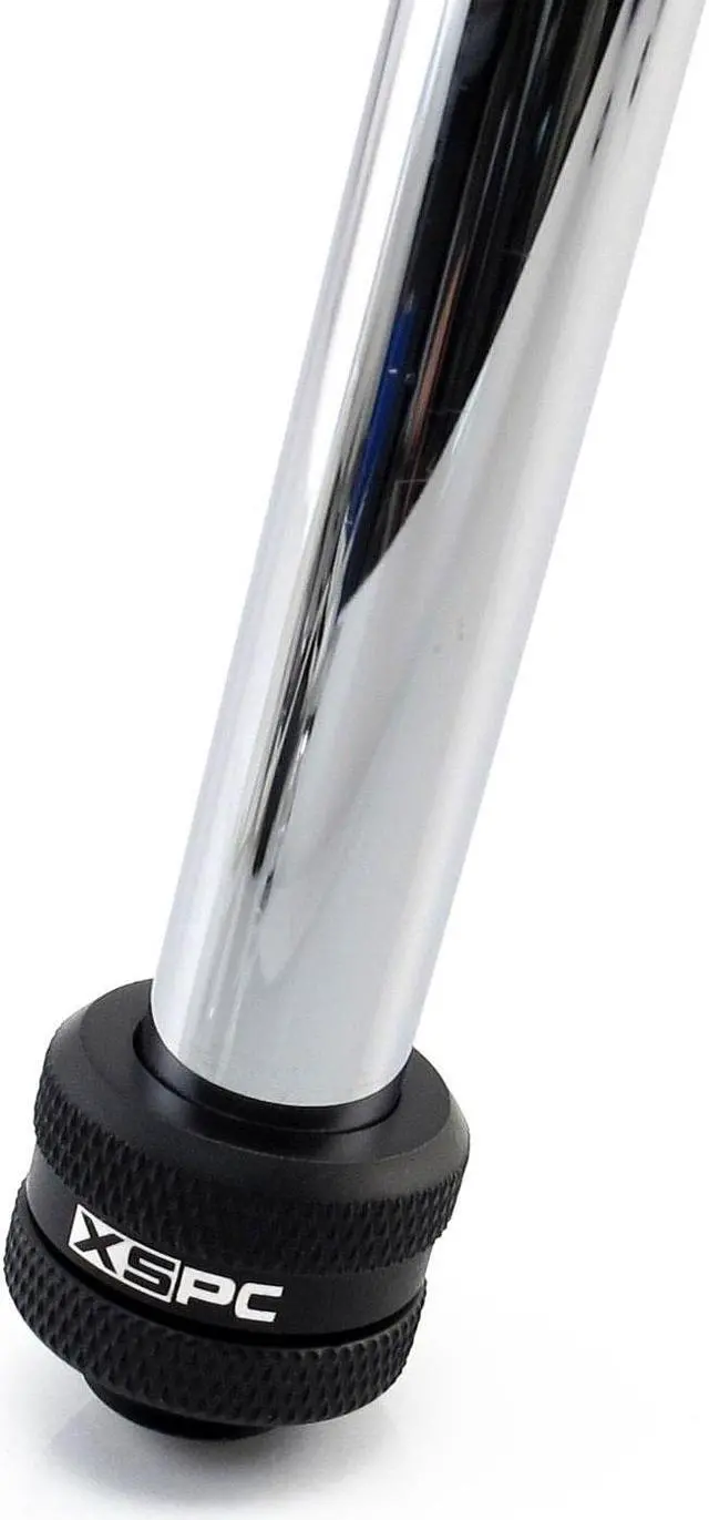 Alt view image 6 of 14 - XSPC G1/4" to 10mm ID, 14mm OD Rigid Tubing Fitting, Matte Black, 12-pack