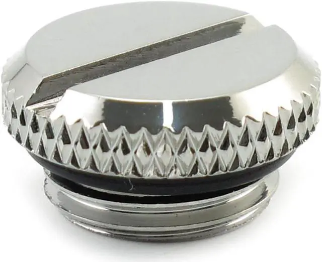 Alt view image 2 of 6 - XSPC G1/4" Plug V2, Chrome, 6-pack