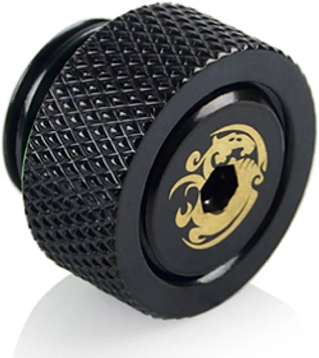 Main image of Bitspower Automatic Air Exhaust Fitting, Matte Black