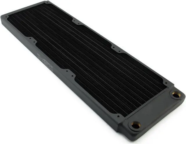 Alt view image 8 of 15 - XSPC TX360 Ultra Thin Radiator, 120mm x 3, Triple Fan, Black