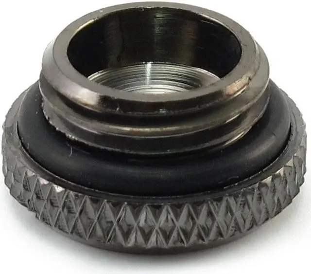 Alt view image 4 of 7 - XSPC G1/4" Plug V2, Black Chrome, 6-pack