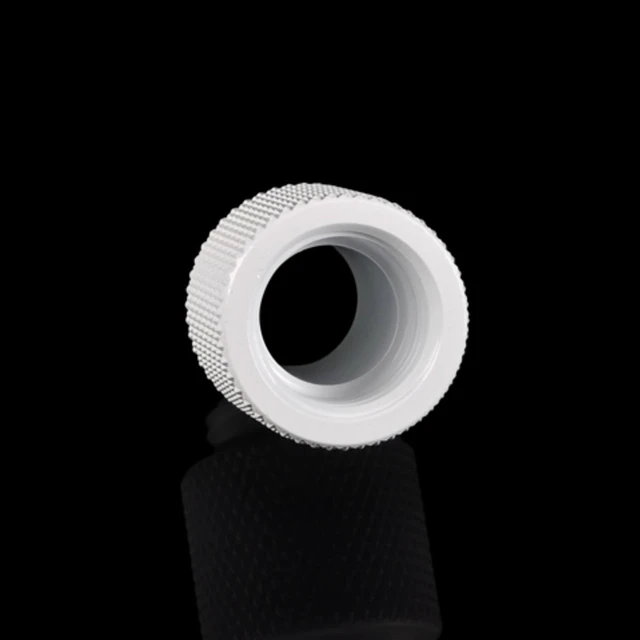 Alt view image 2 of 3 - Bitspower G1/4" Male to Female Extender Fitting, 15mm, Deluxe White
