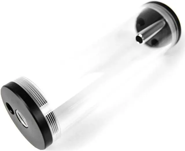 Main image of Barrow Reservoir with Acrylic Tube, 65 x 220mm Tube Size, Clear Tube, Black POM