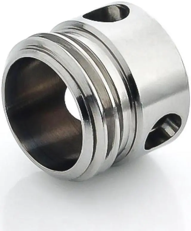 Alt view image 6 of 8 - Bitspower G1/4" Anti-Cyclone Adapter, Black Sparkle