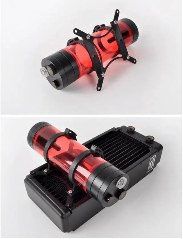Alt view image 2 of 4 - Bitspower Water Tank Mount Panel (RAD Side) for 120mm Slot, Black
