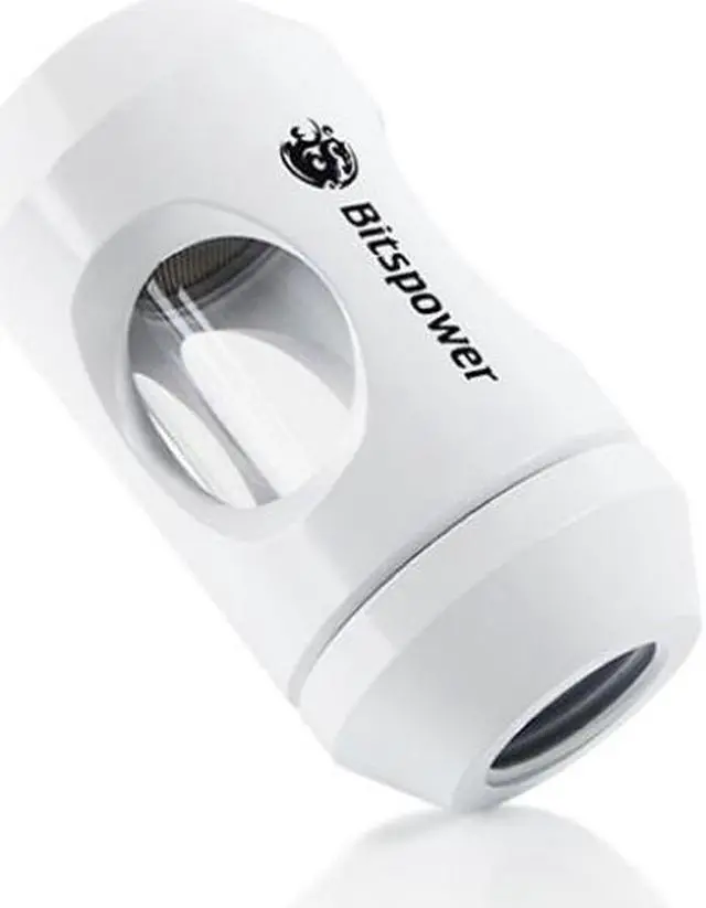 Alt view image 2 of 7 - Bitspower G1/4" In-Line Filter, Deluxe White