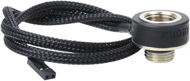Alt view image 8 of 10 - Phobya G1/4 Temperature Sensor (71170)