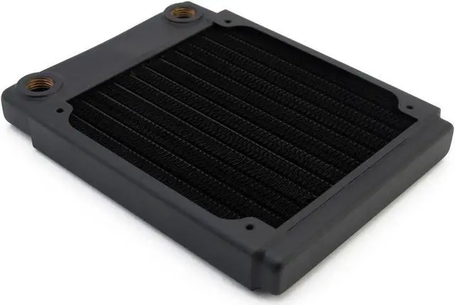 Alt view image 10 of 15 - XSPC TX120 Ultra Thin Radiator, 120mm x 1, Single Fan, Black